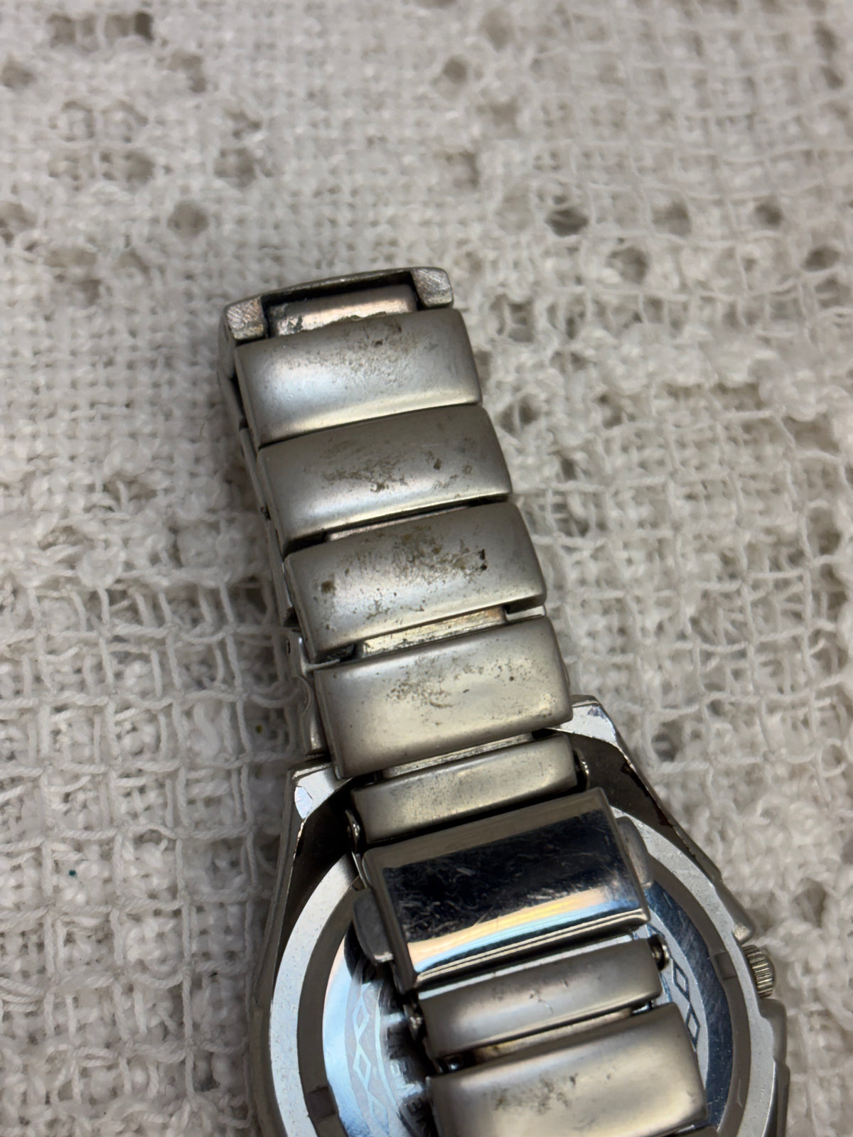 Paul Jardin white & silver men’s watch