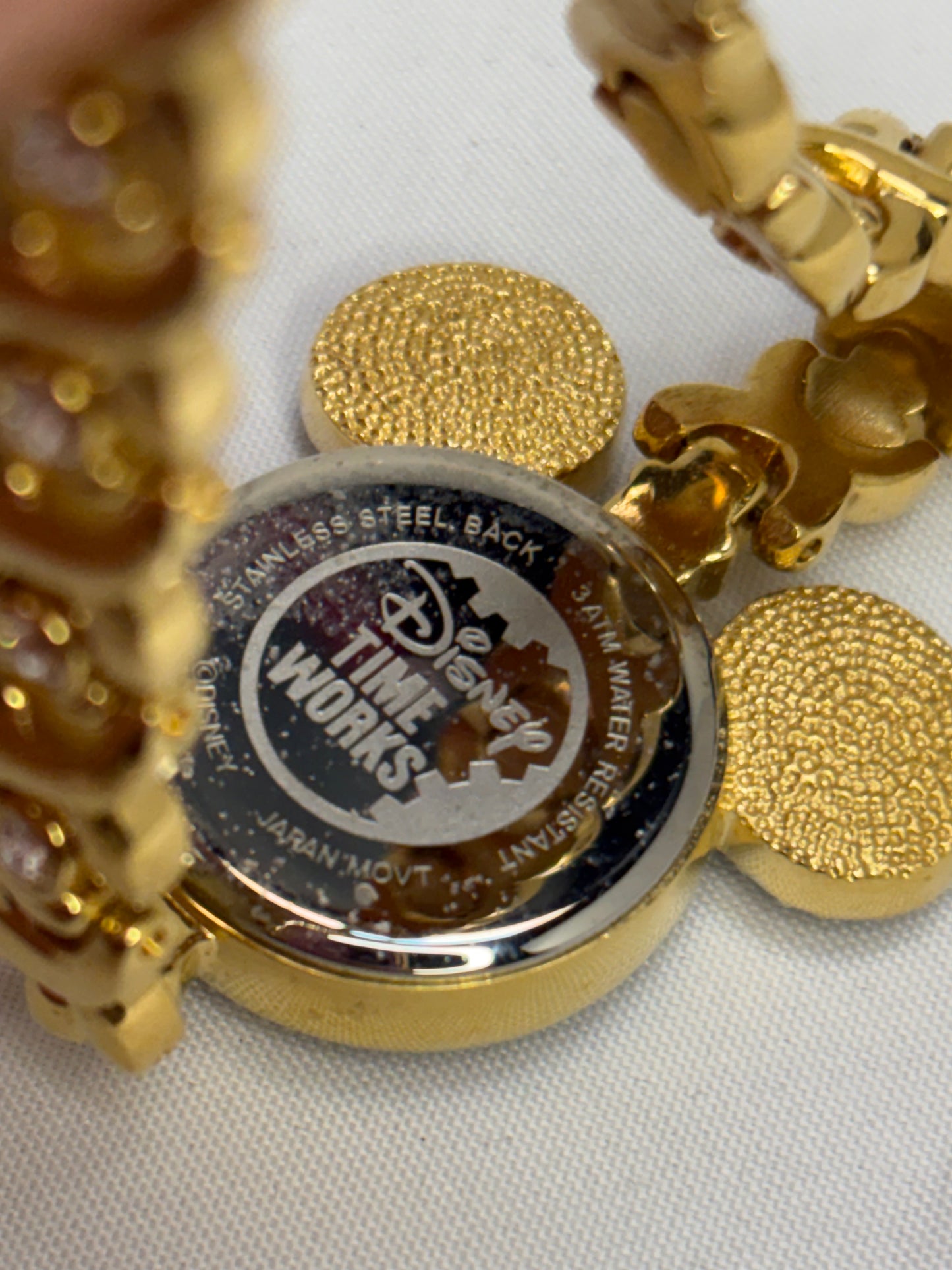 Disney Time Works Crystal Mickey Mouse Watch