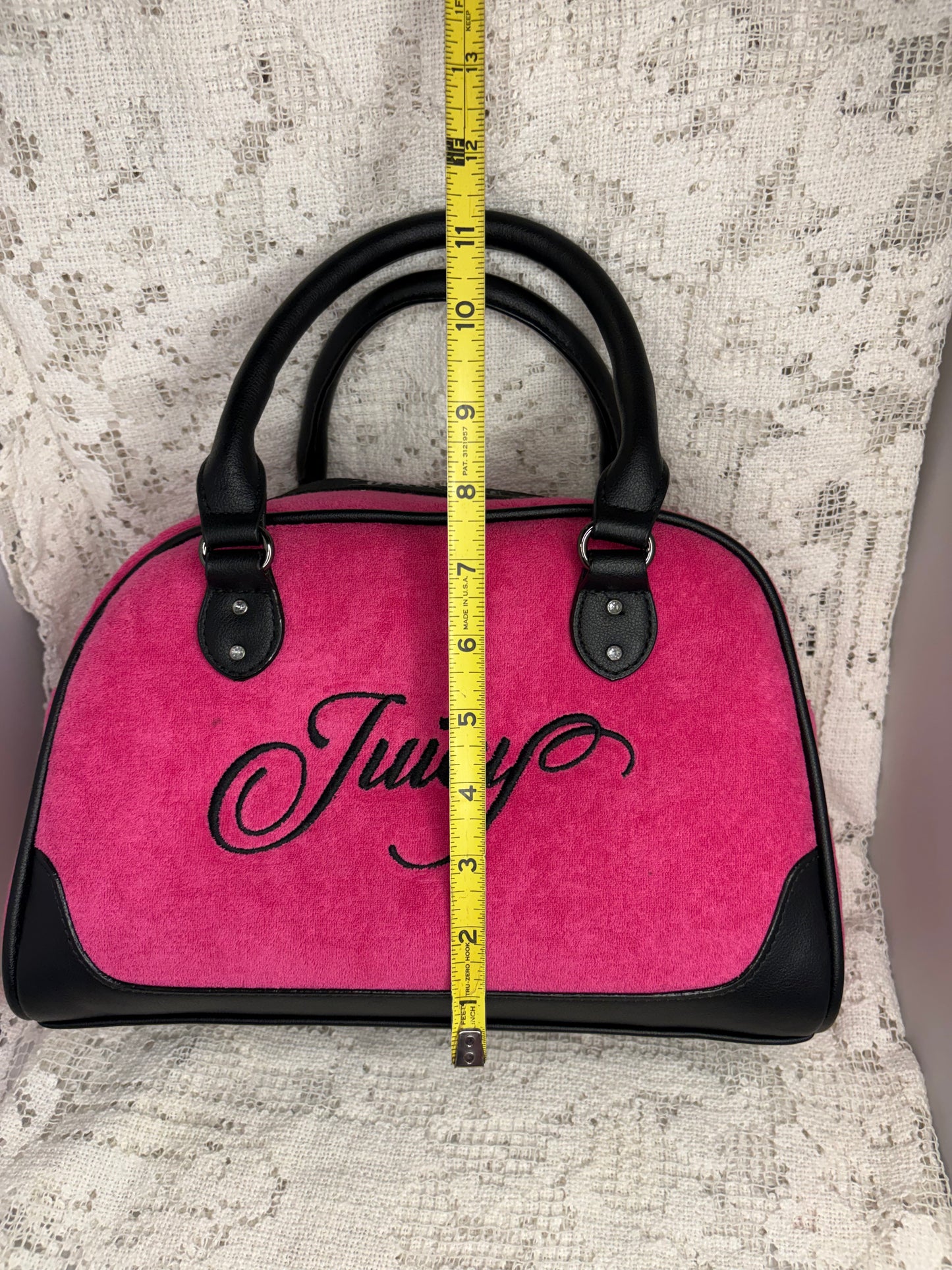 Juicy Couture Pink Licorice Bowler Bag