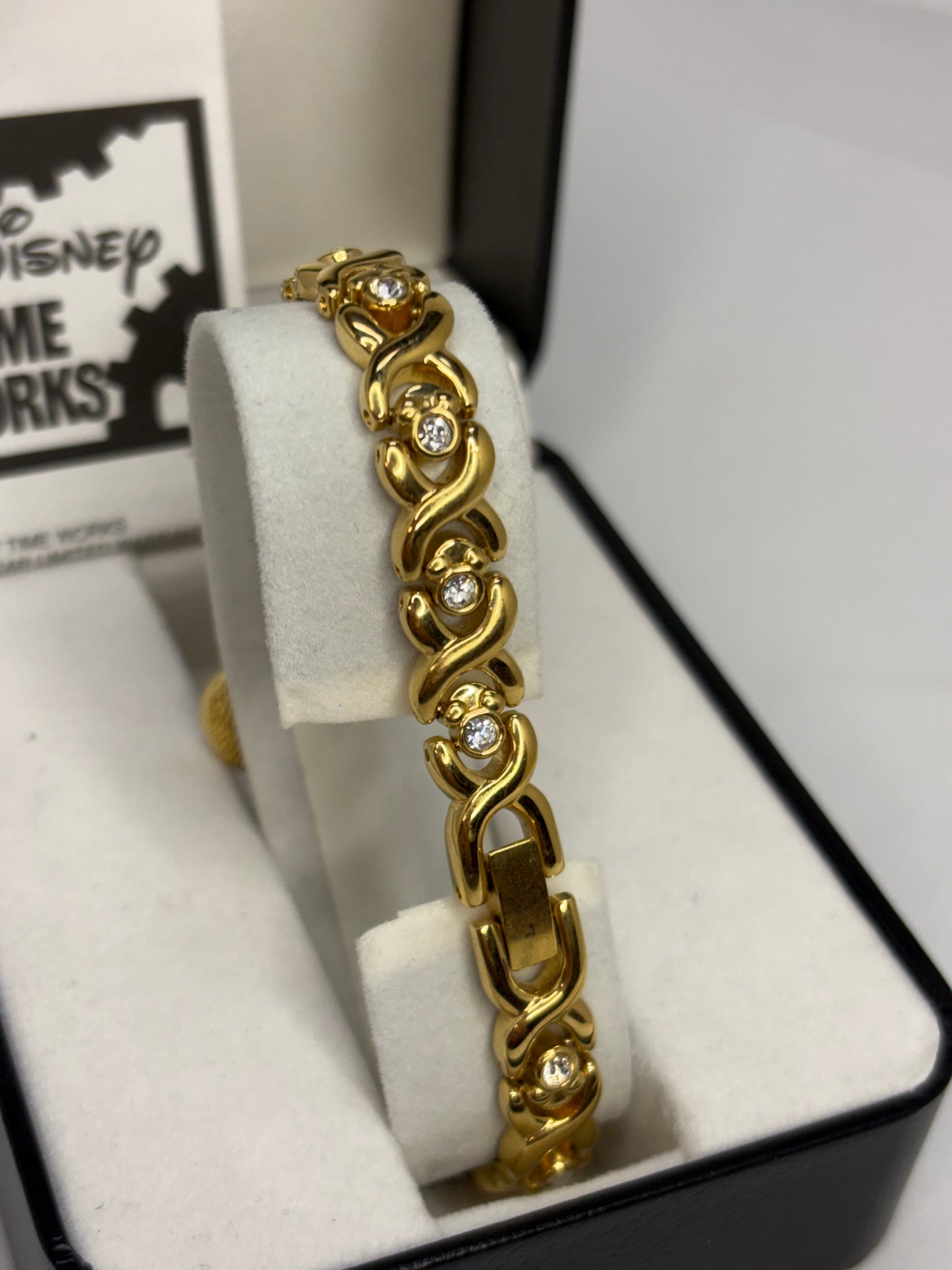 Disney Time Works Crystal Mickey Mouse Watch