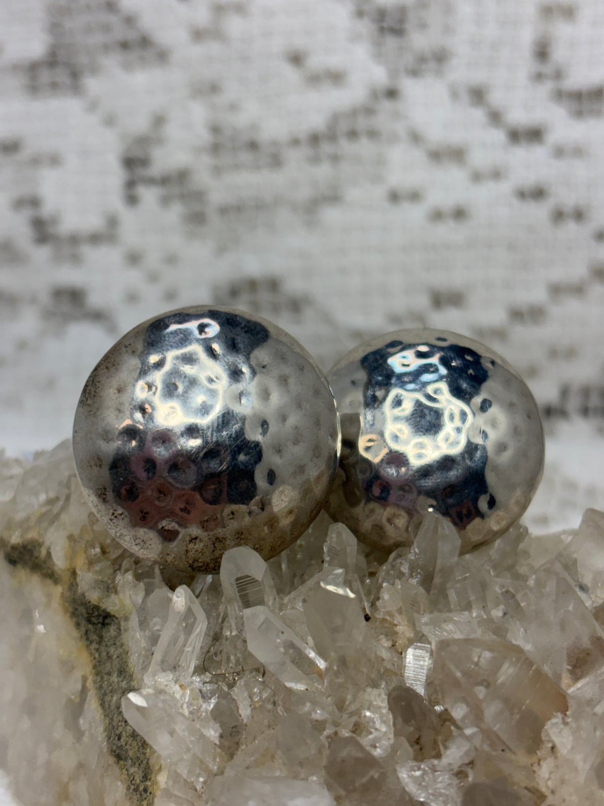 Taxco 925 Sterling Silver Clip on Earrings