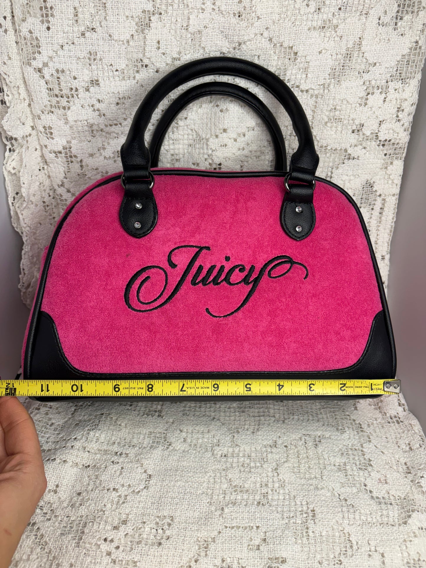 Juicy Couture Pink Licorice Bowler Bag