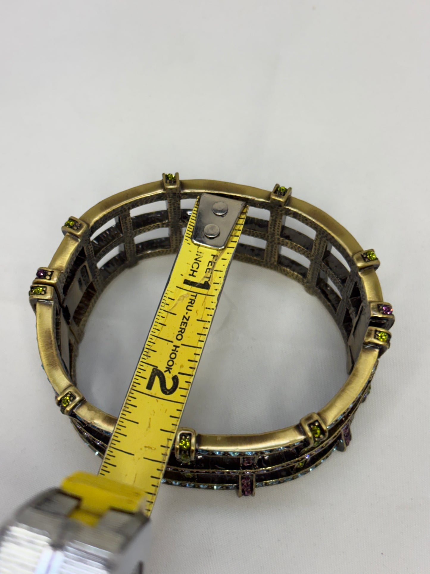 Multicolored Heidi Daus Basketweave Bracelet