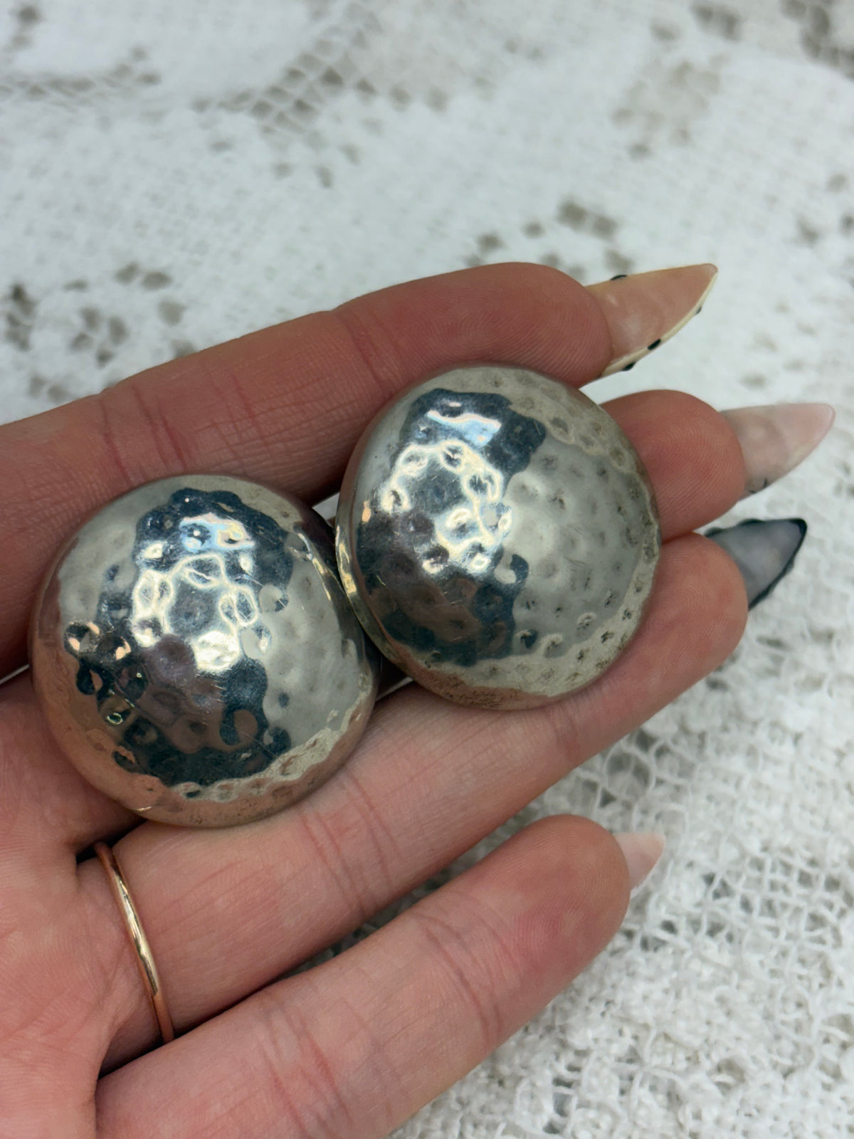 Taxco 925 Sterling Silver Clip on Earrings