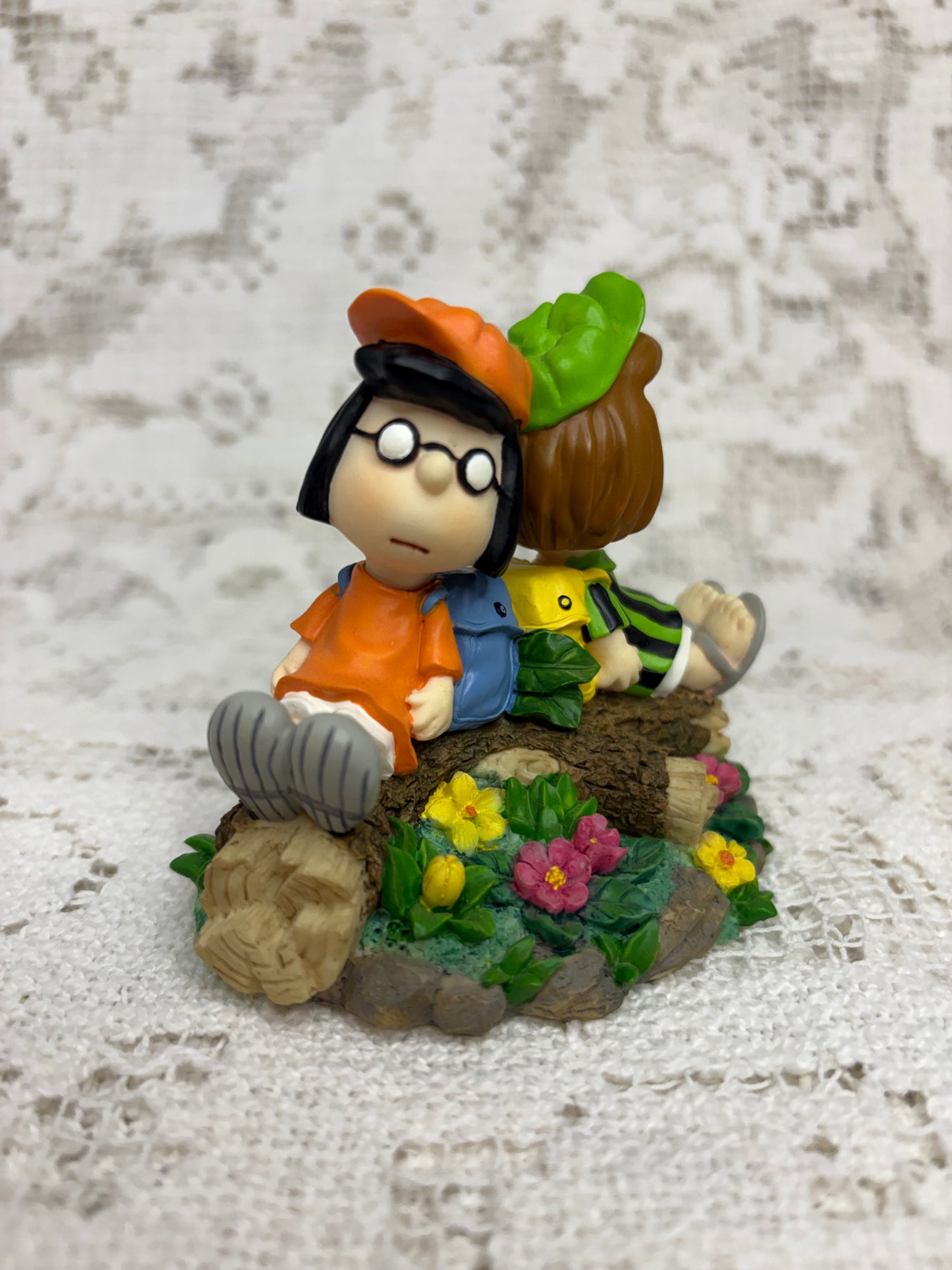 Westland Peanuts Marcie & Peppermint Patty collectible figurine