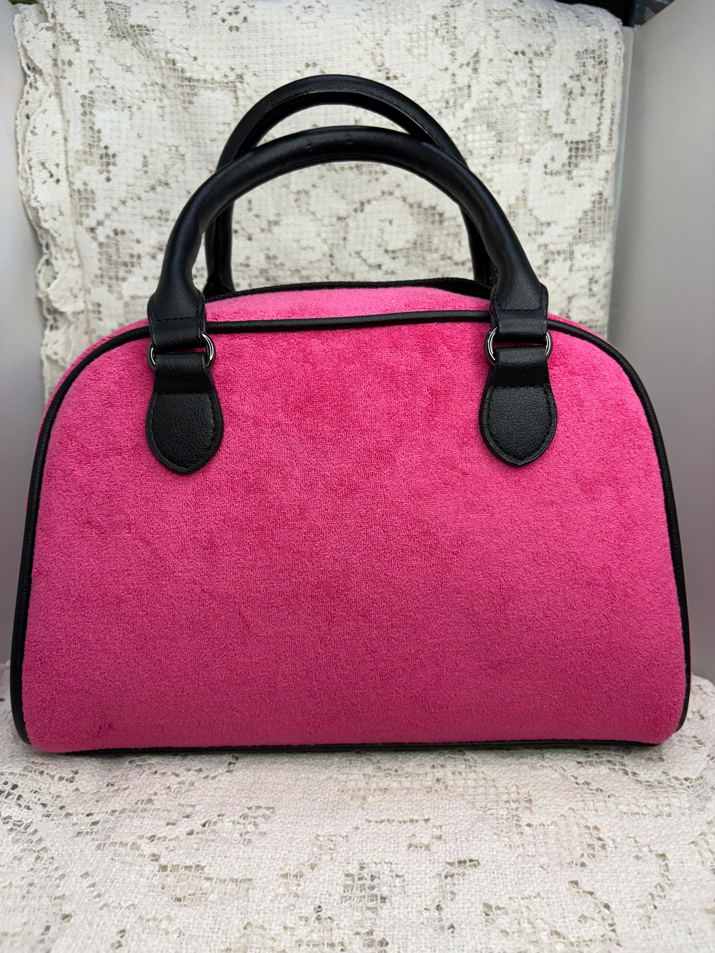Juicy Couture Pink Licorice Bowler Bag