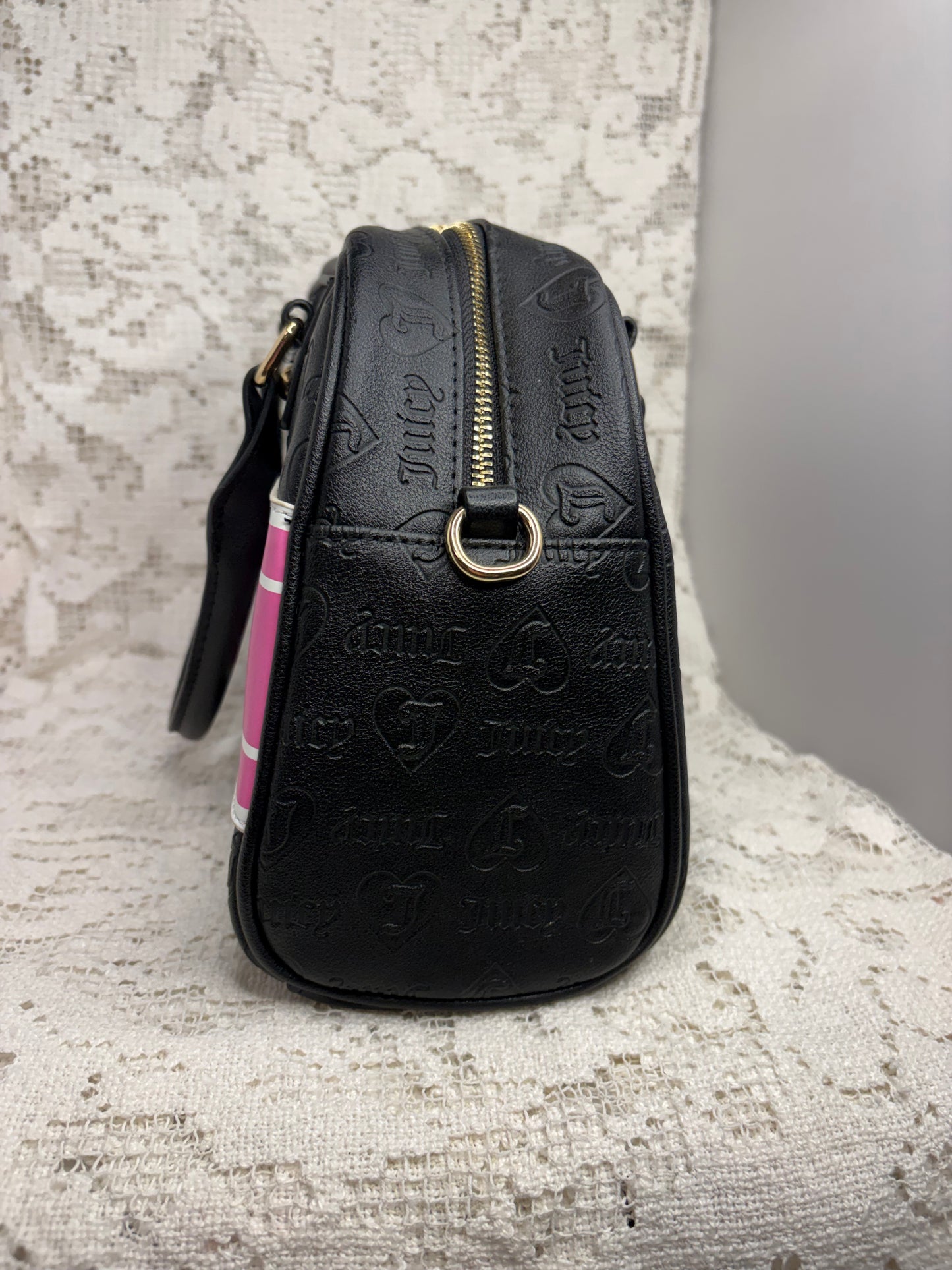 Juicy Couture Fashionista Licorice Bowler bag
