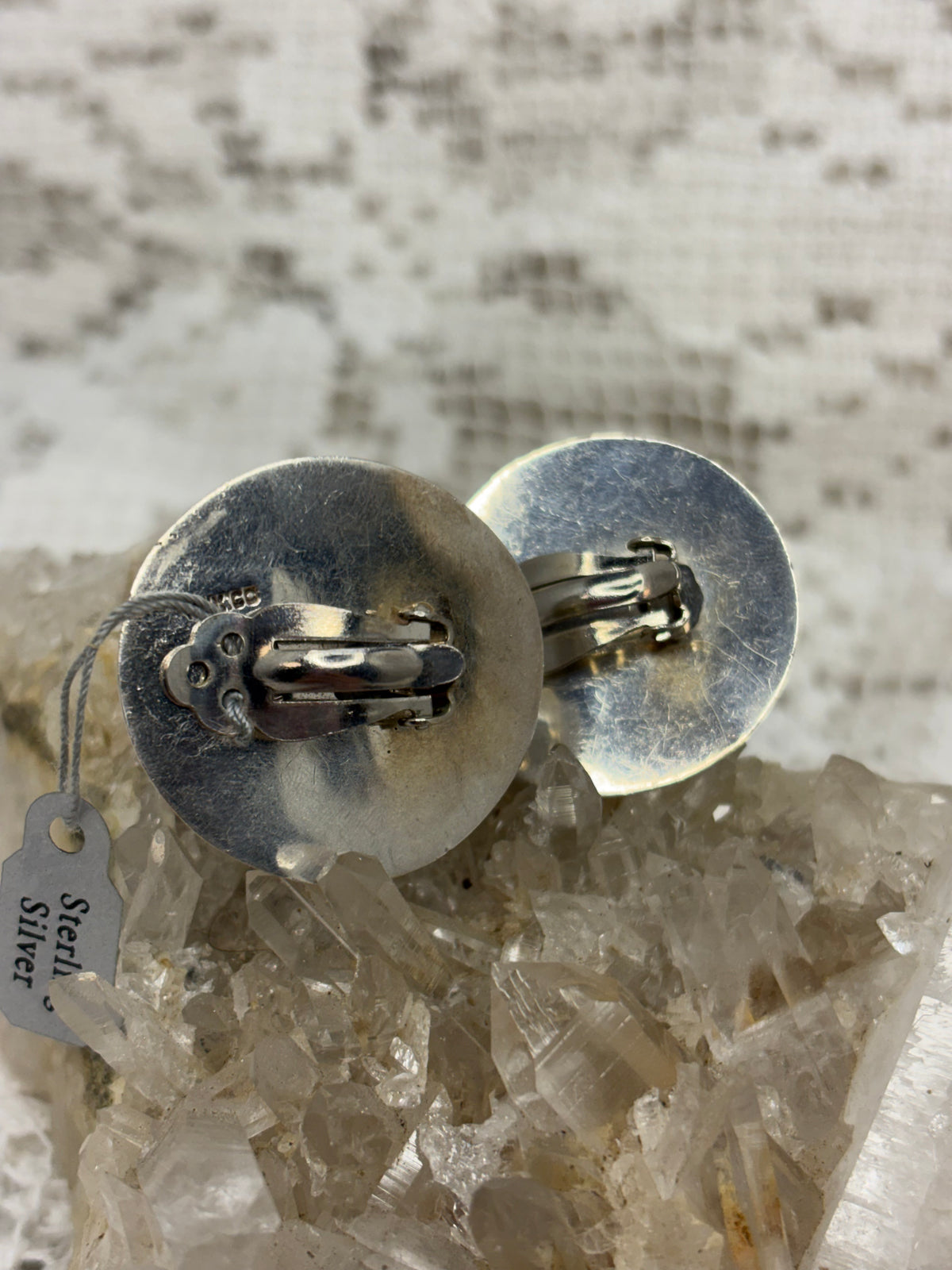 Taxco 925 Sterling Silver Clip on Earrings
