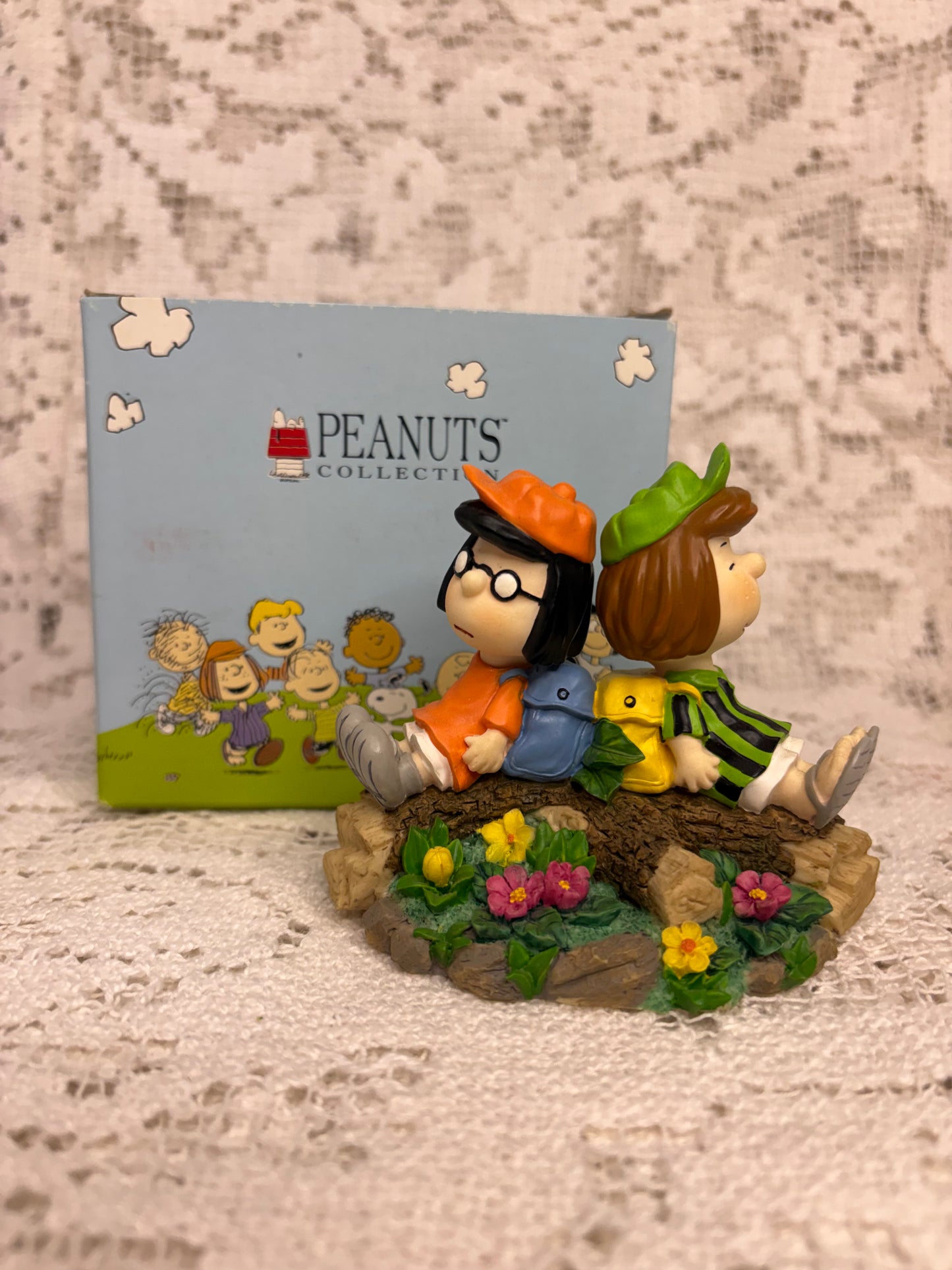 Westland Peanuts Marcie & Peppermint Patty collectible figurine