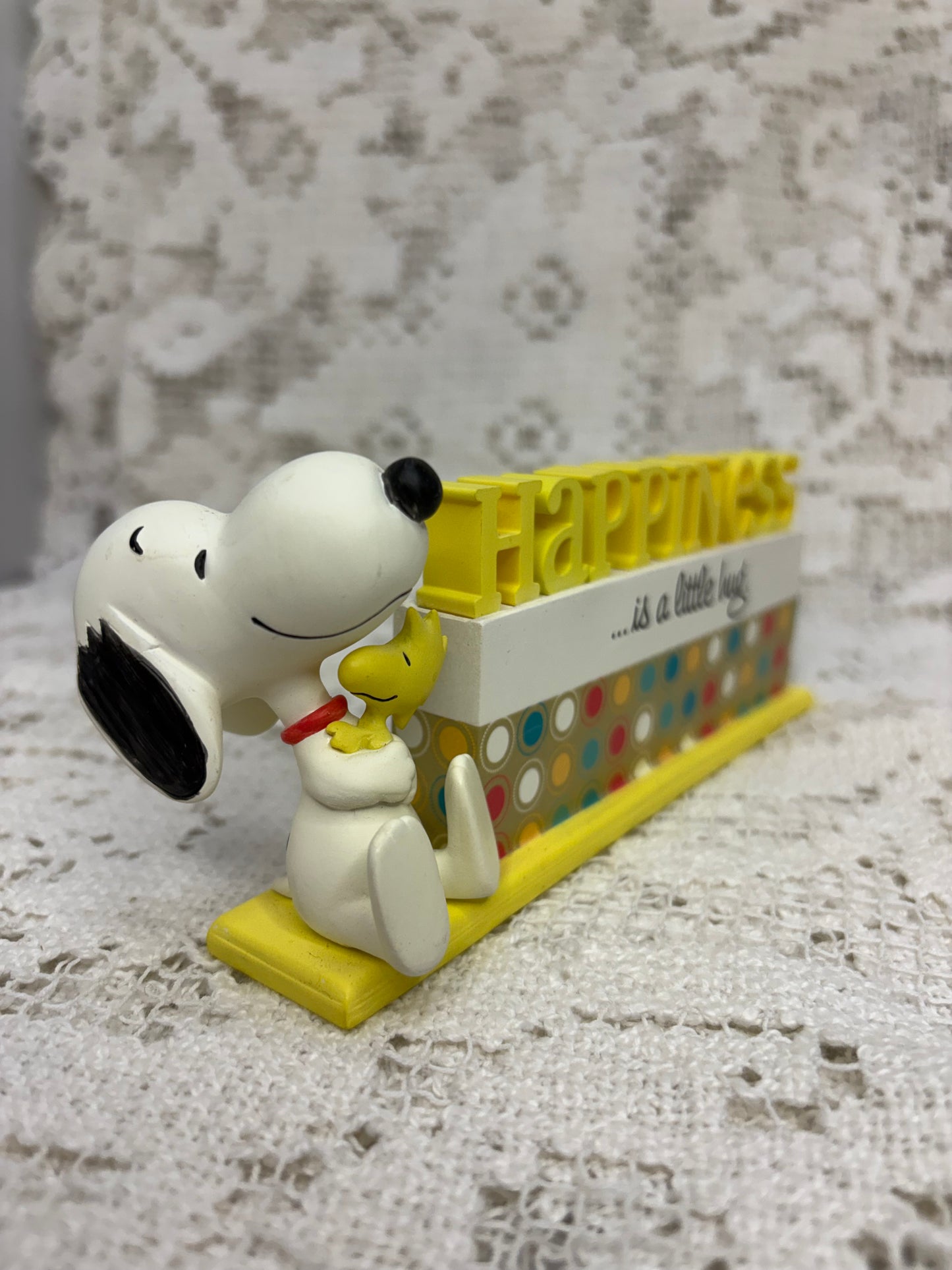 Hallmark Peanuts Snoopy “Happiness is a little hug.” Plaque