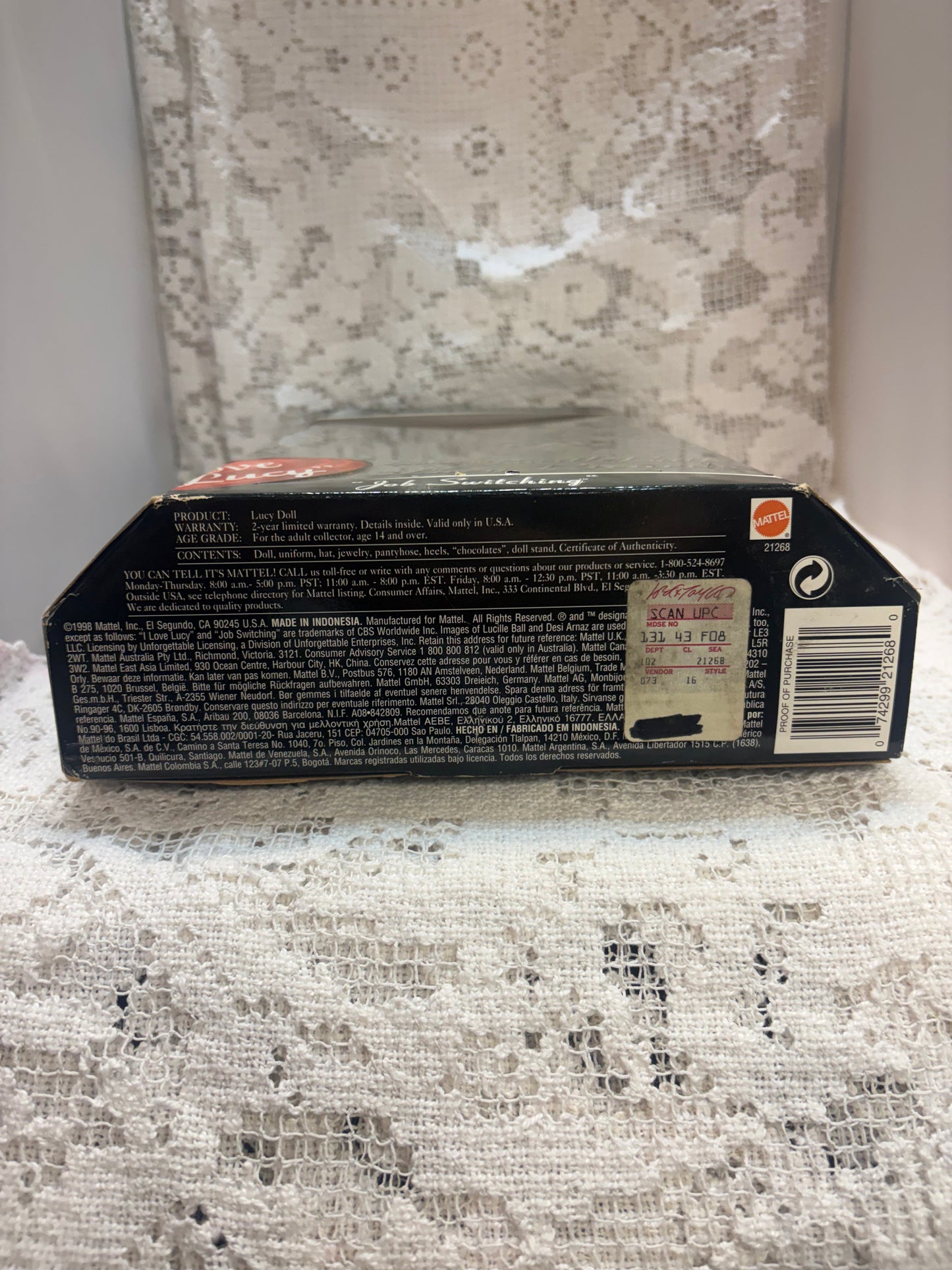 “I Love Lucy” Job Switching Mattel doll Classic Edition