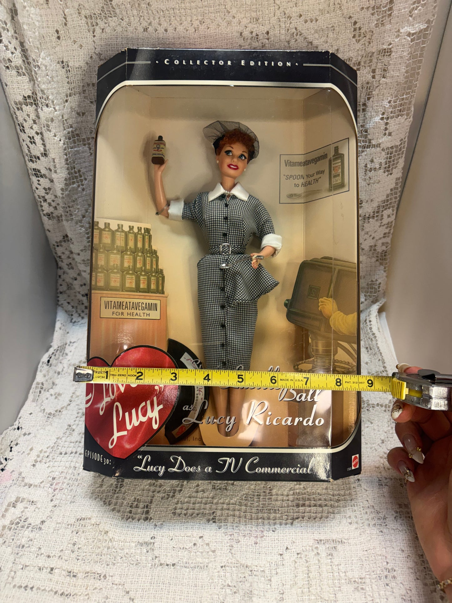 “I Love Lucy” Lucy Does a TV Commercial Mattel Doll Collector Edition