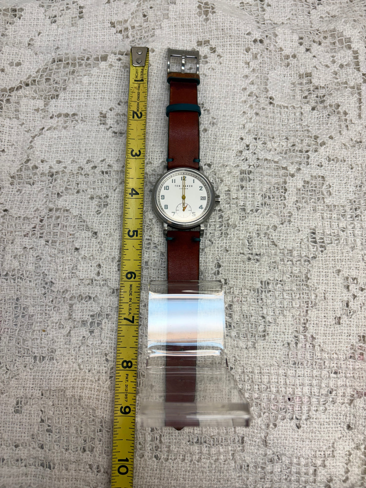 Ted Baker Teal & Brown Leather men’s watch