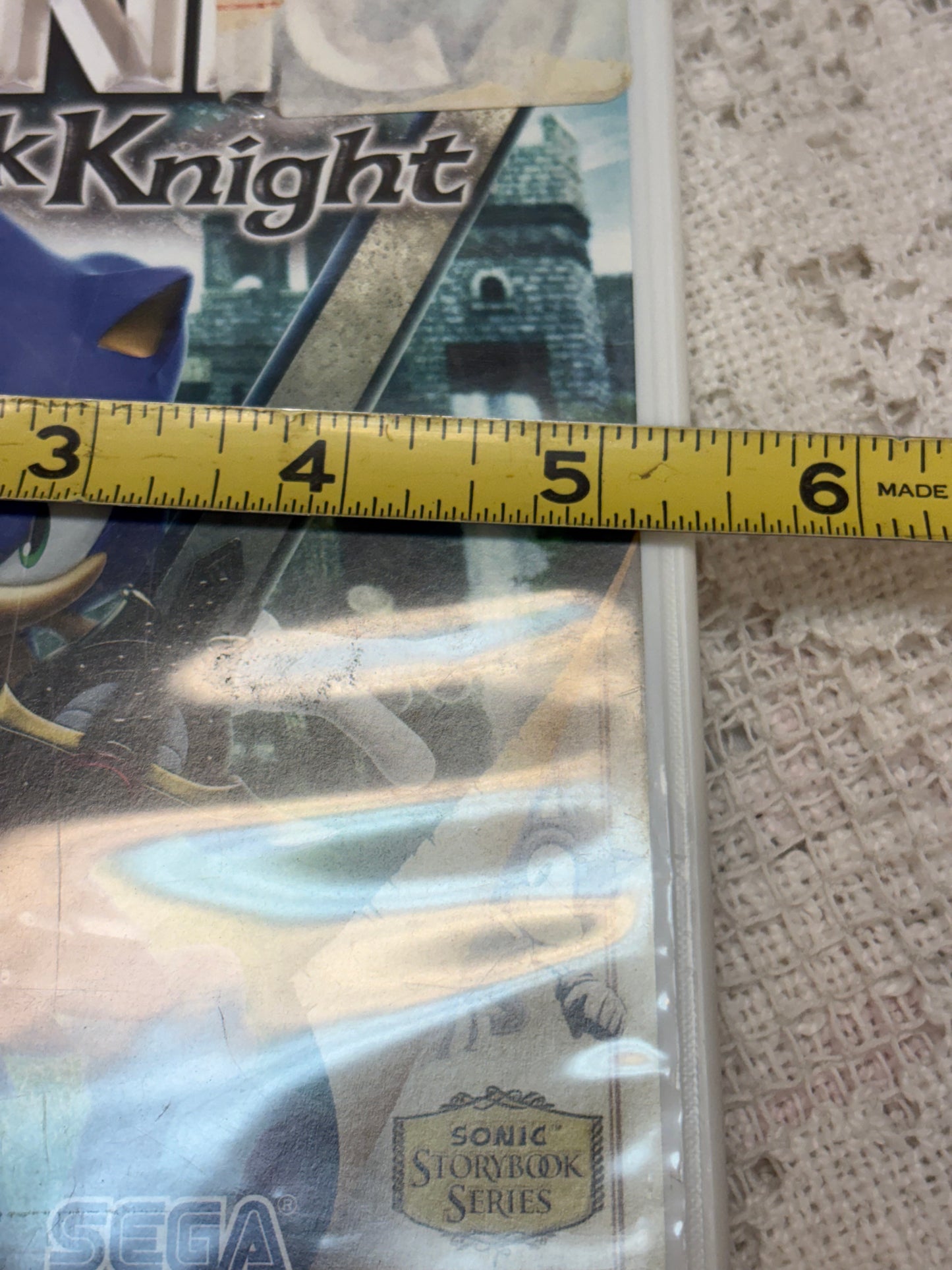 Sonic and the Black Knight Sega Wii Game