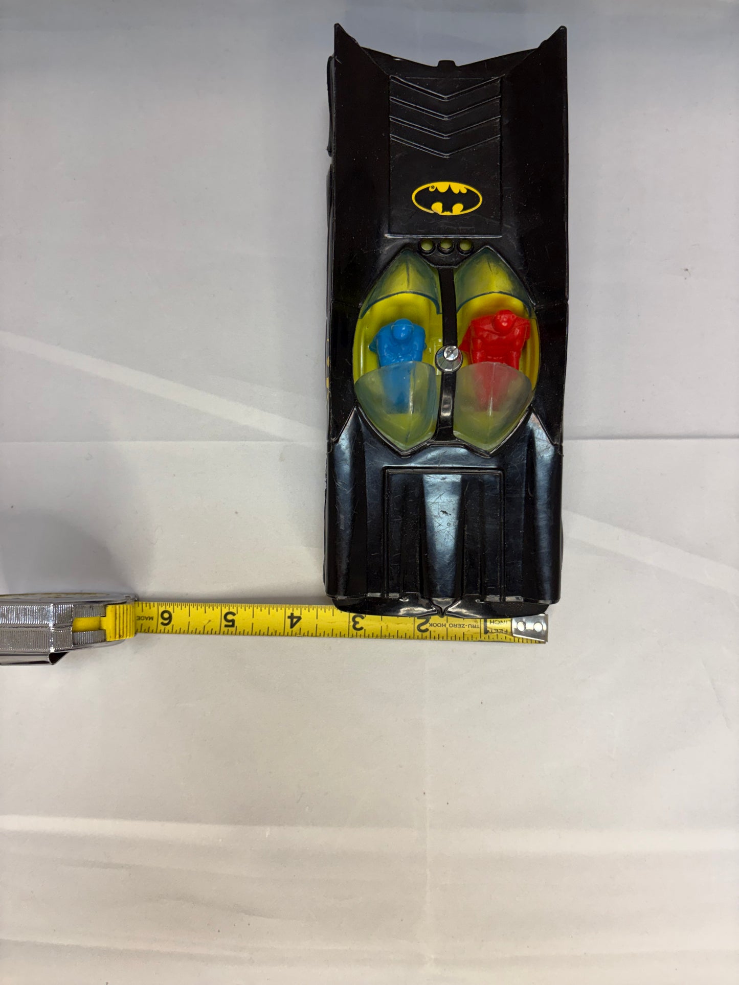 Vintage 1970’s Simm’s inc. N.529 Batmobile with Batman & Robin toy car