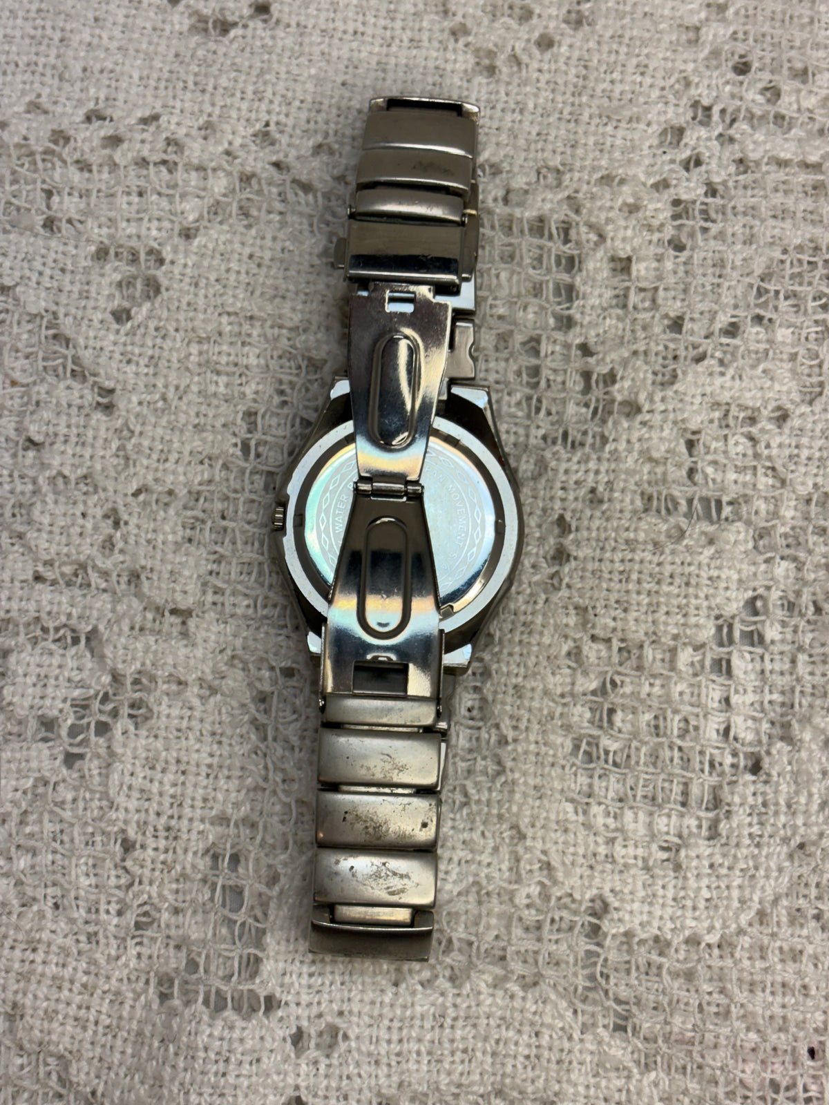 Paul Jardin white & silver men’s watch