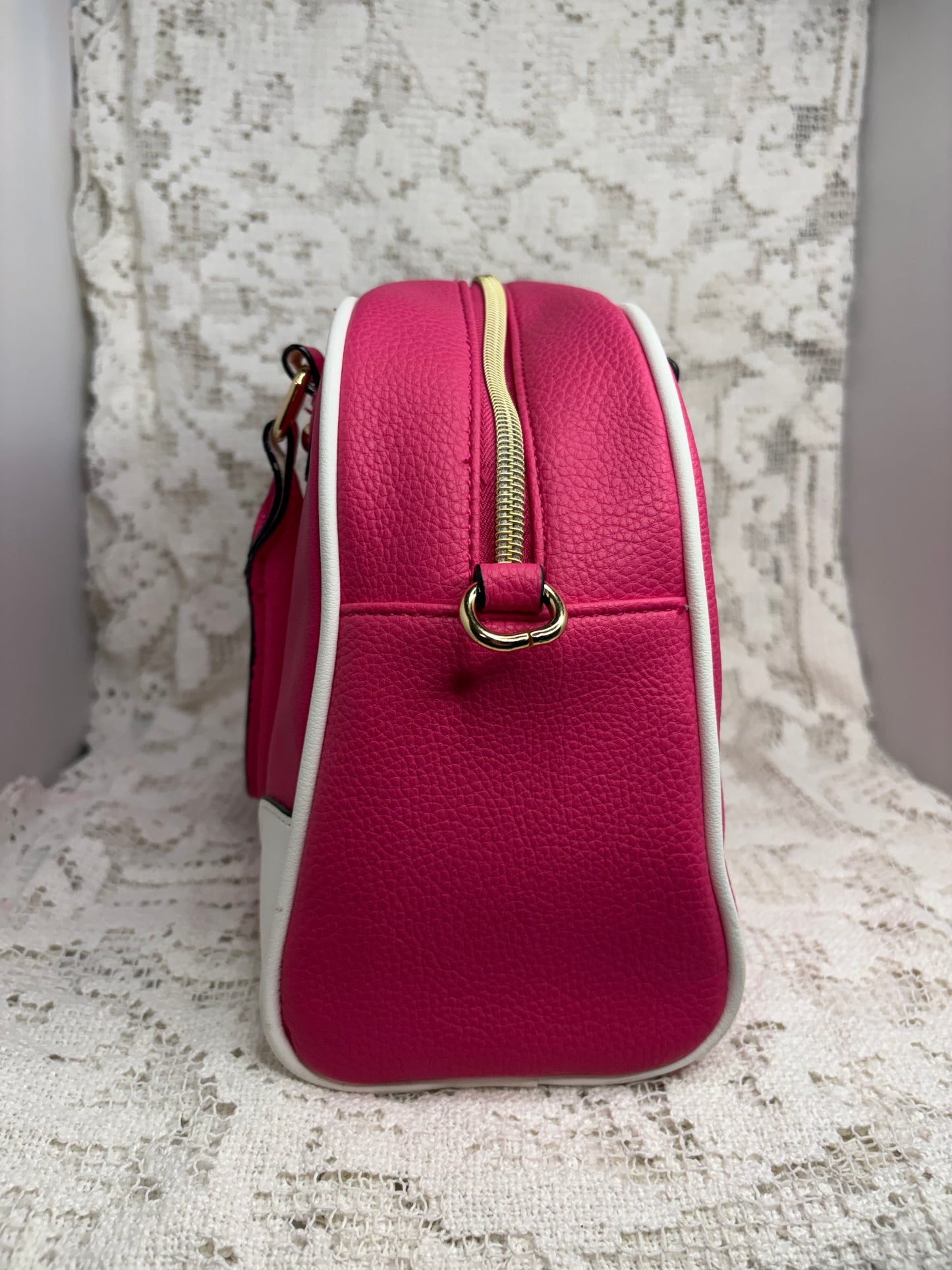 Juicy Couture Fashionista Bowler Pink Bag