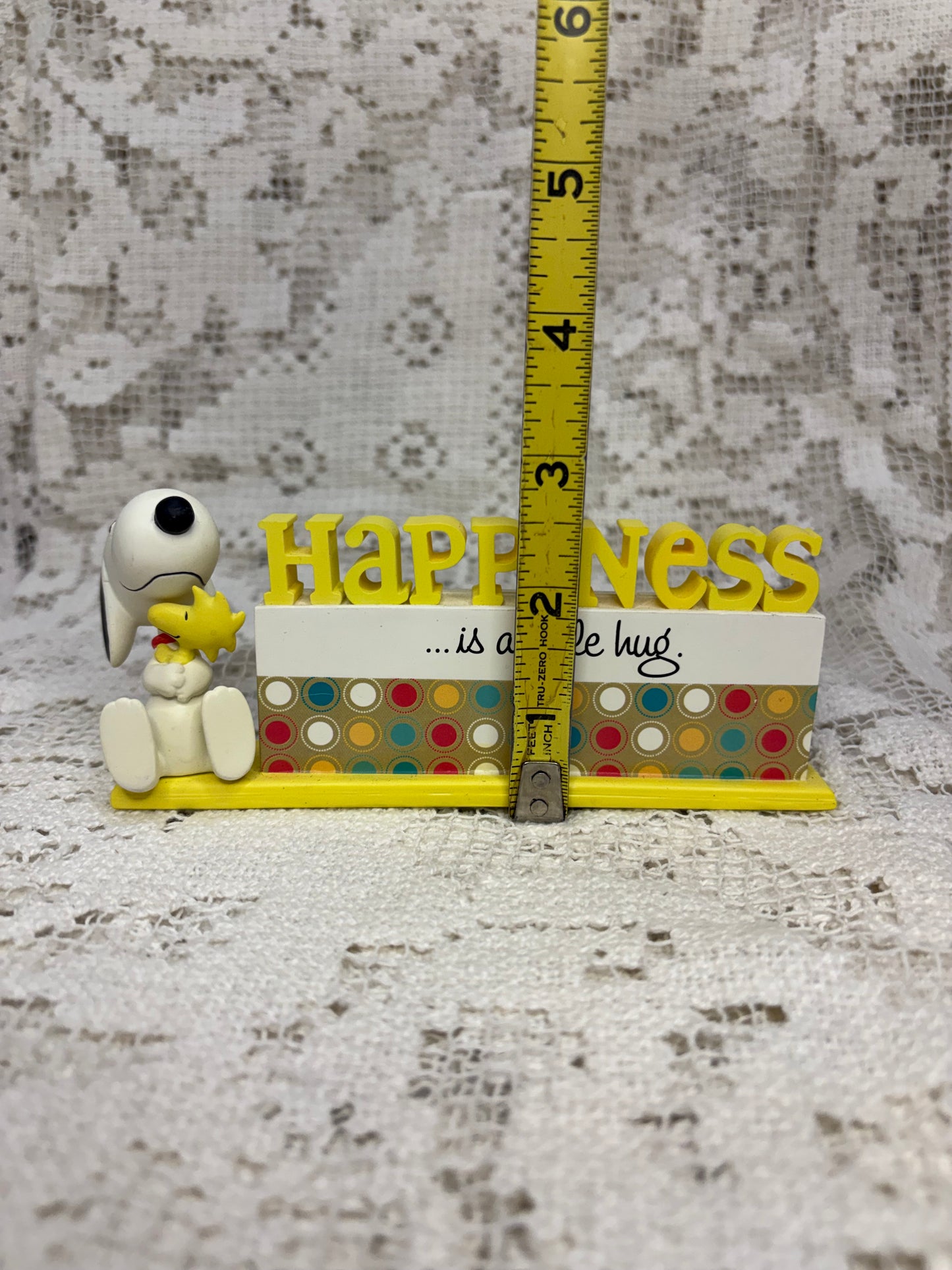 Hallmark Peanuts Snoopy “Happiness is a little hug.” Plaque