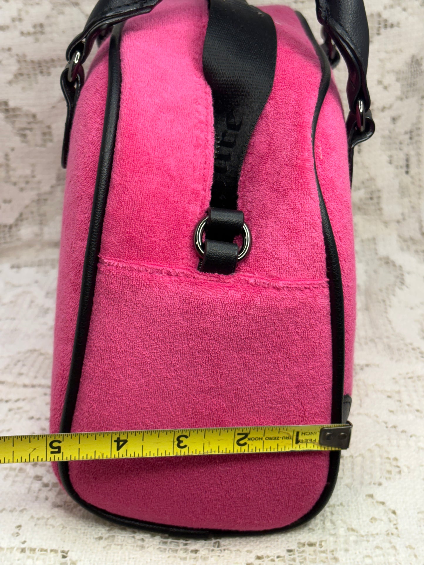 Juicy Couture Pink Licorice Bowler Bag