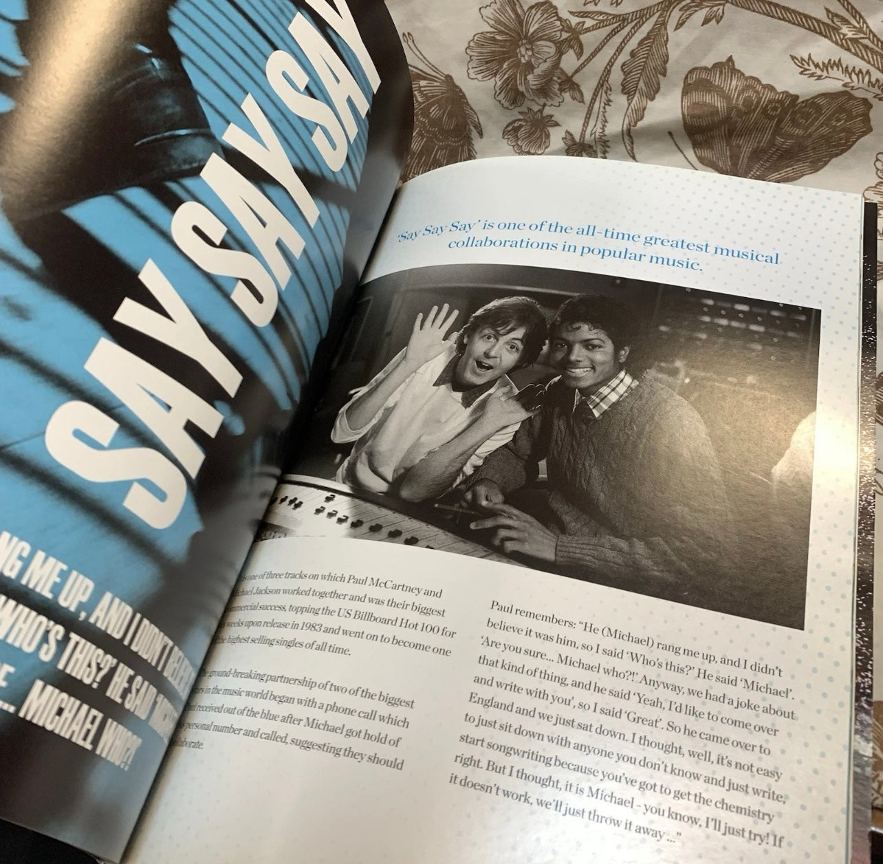 Paul McCartney One On One Concert 2016 Tour Souvenir Program Book