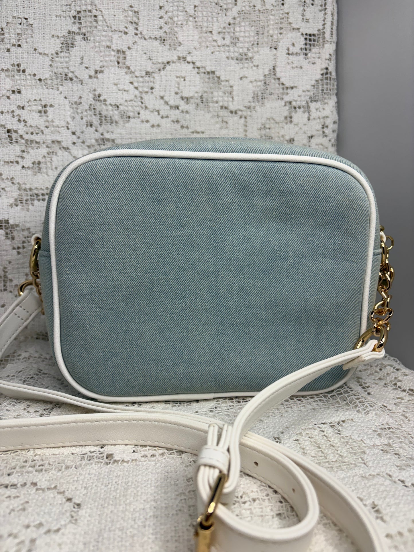 Juicy Couture Washed Denim Purse
