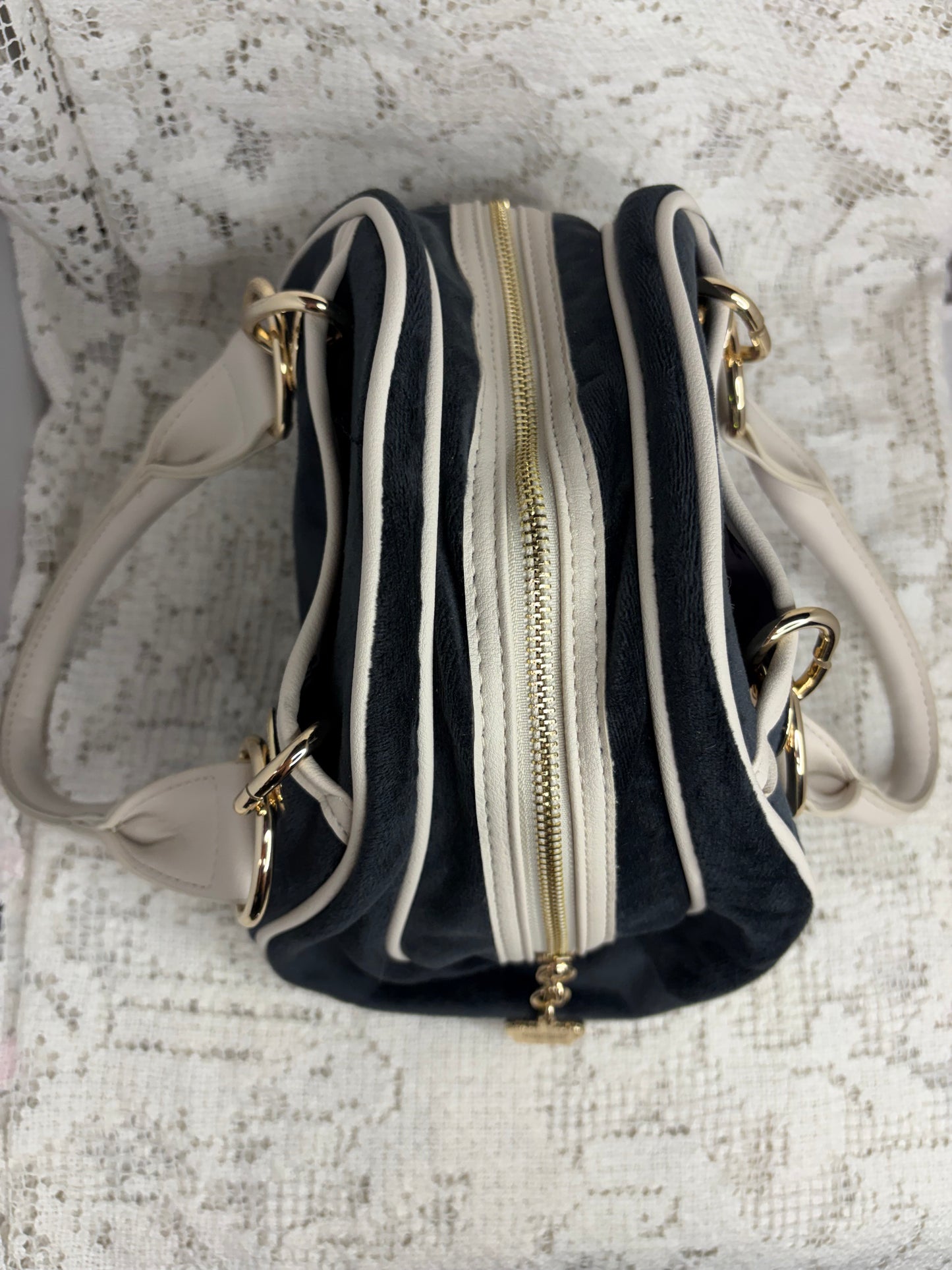 Juicy Couture Black Velour Purse
