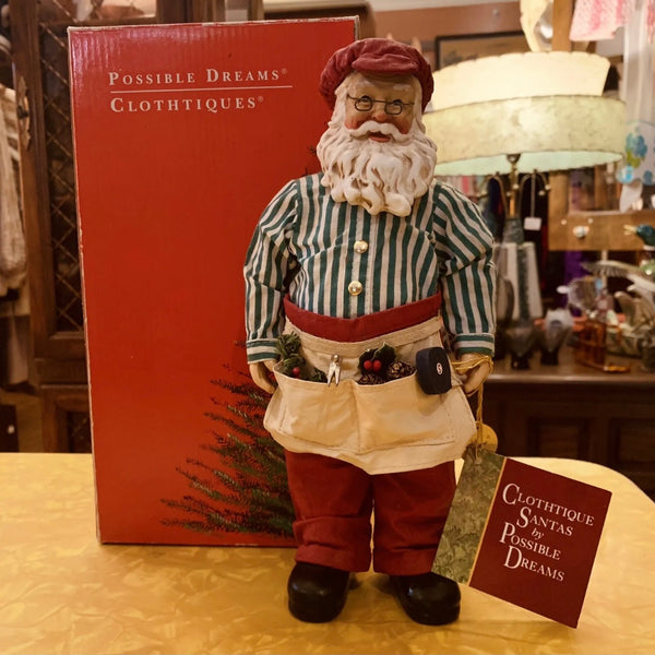 Possible Dreams Santa Claus “Master Toy Maker” w/ Box & Tags | Clothtique