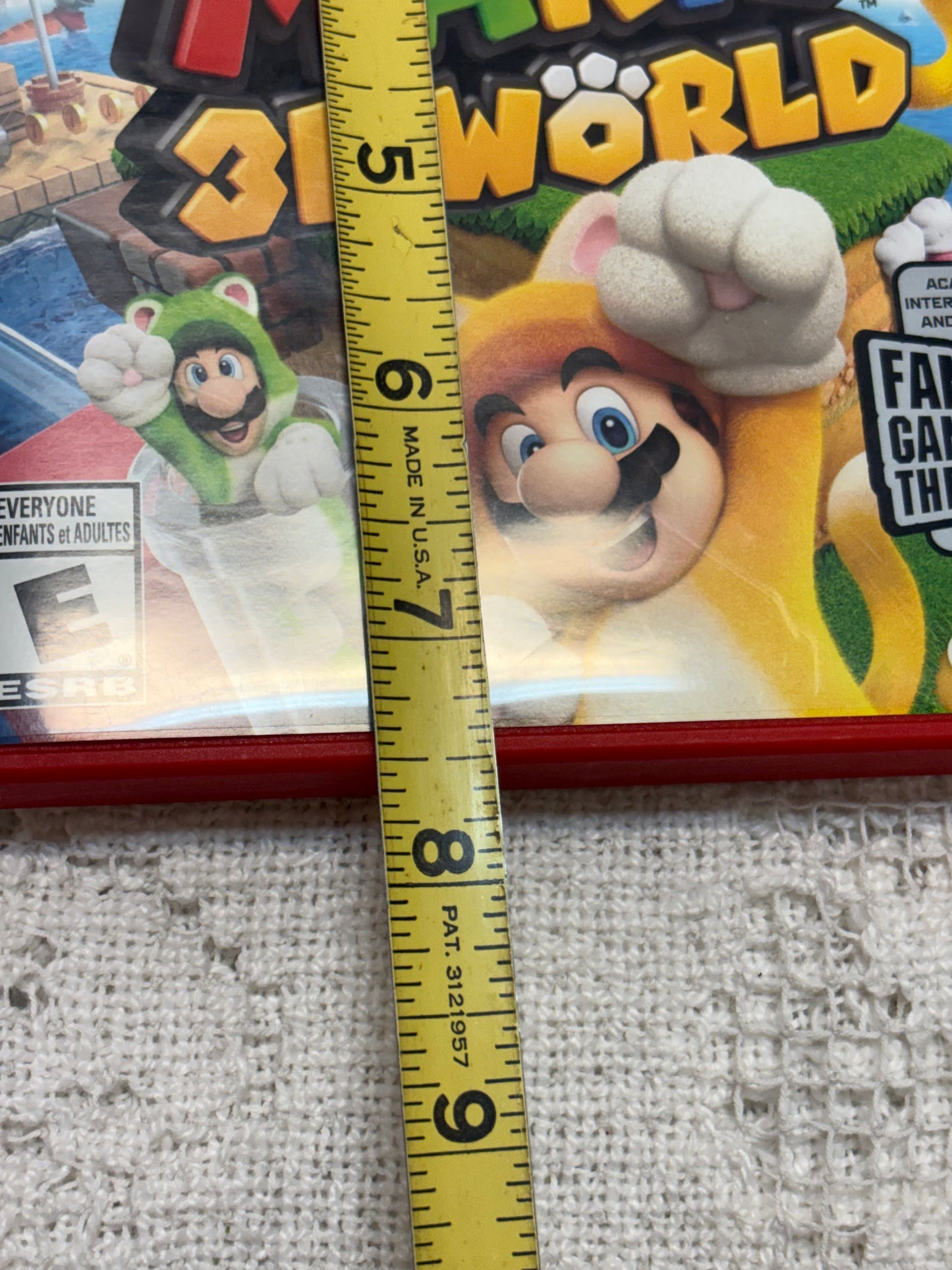 Super Mario 3D World Wii Nintendo game