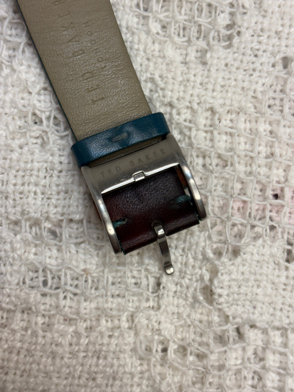 Ted Baker Teal & Brown Leather men’s watch