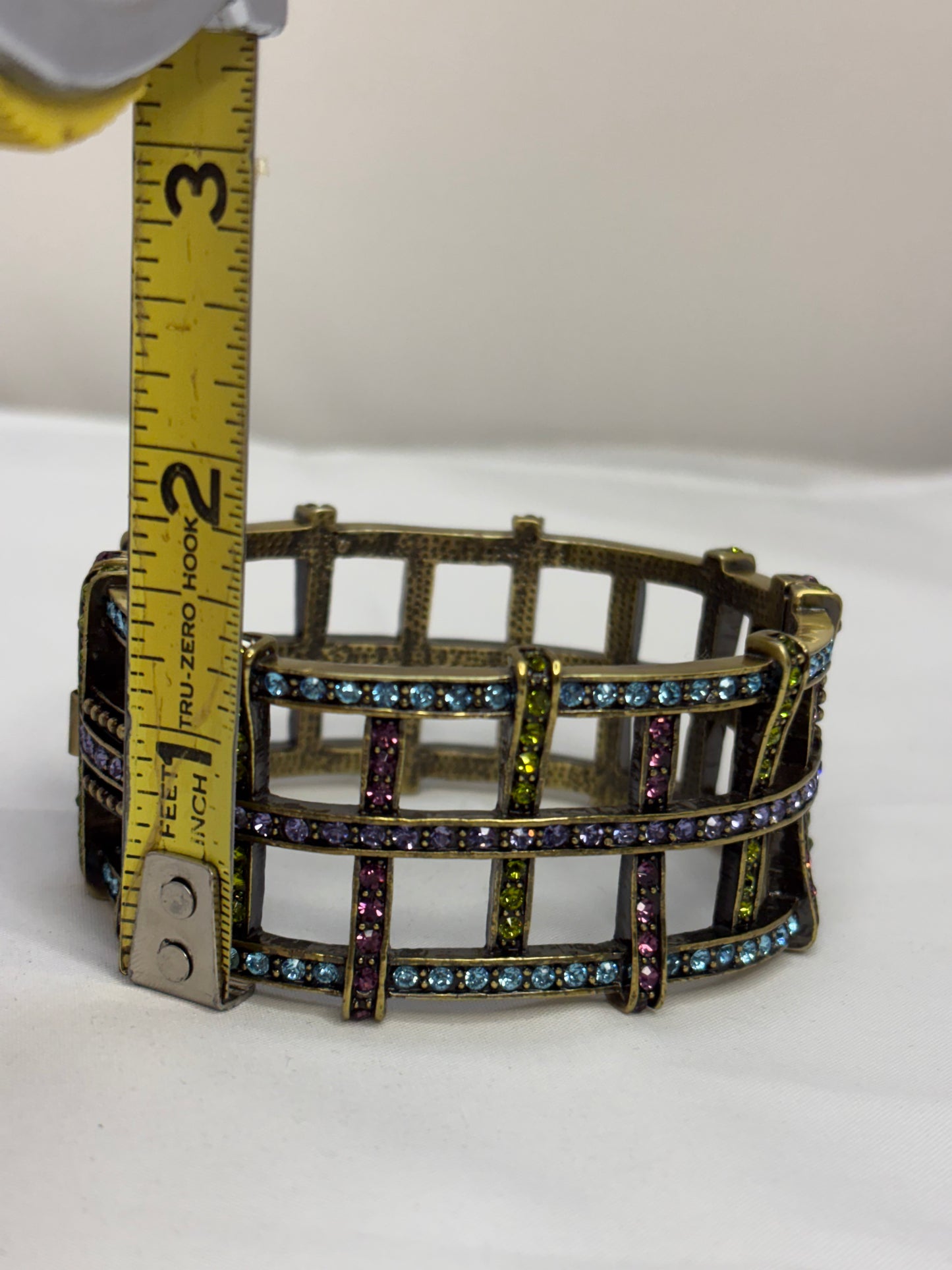 Multicolored Heidi Daus Basketweave Bracelet