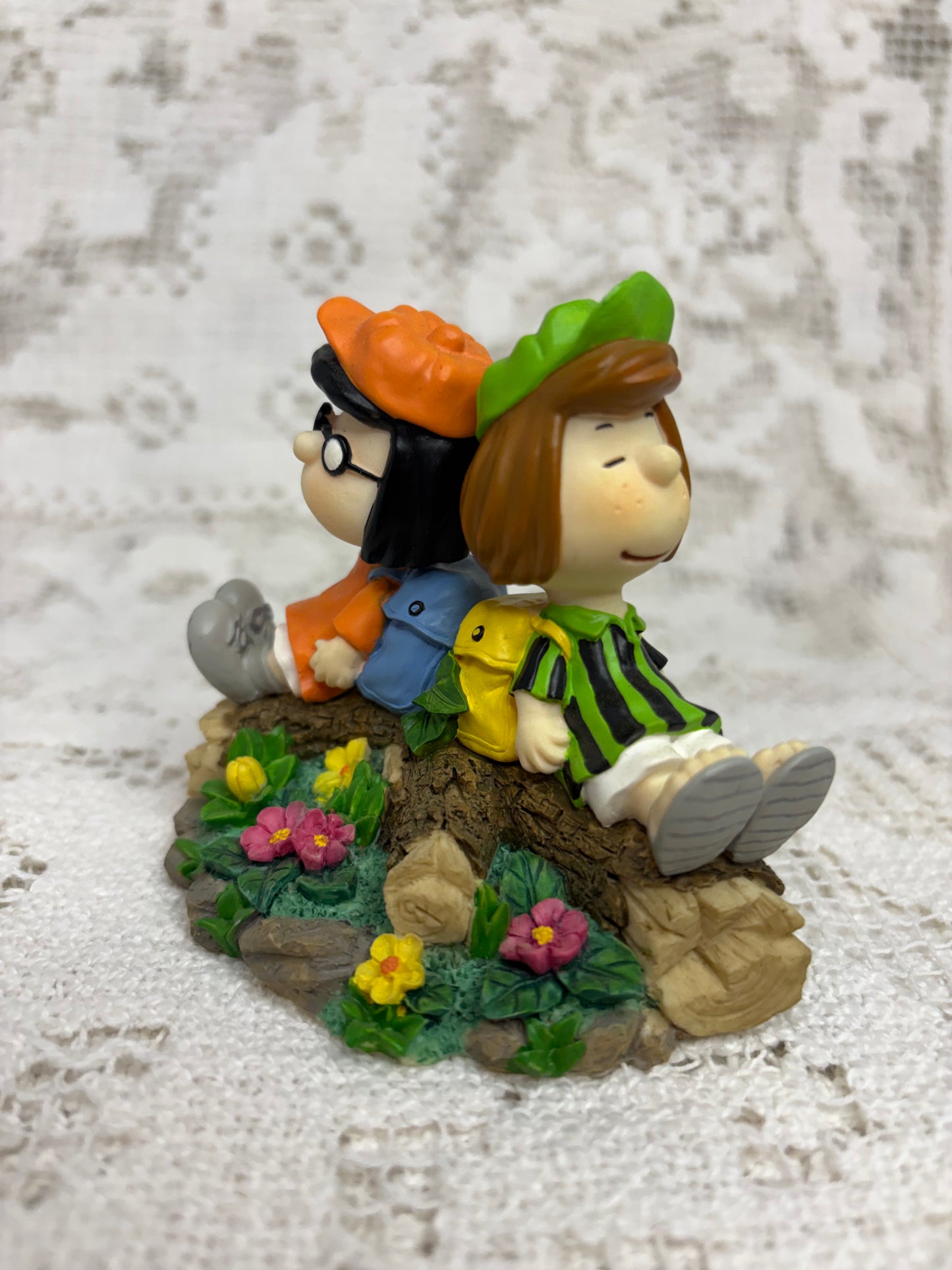 Westland Peanuts Marcie & Peppermint Patty collectible figurine