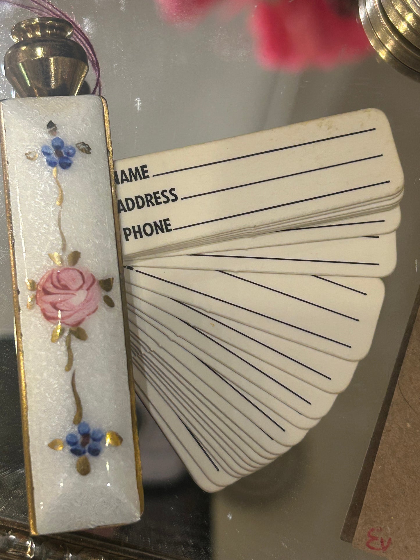 Vintage Pocket Address Book