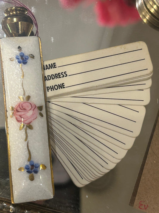 Vintage Pocket Address Book