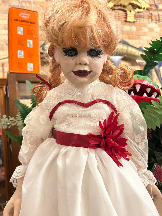 Hand Painted Annabelle Porcelain Doll