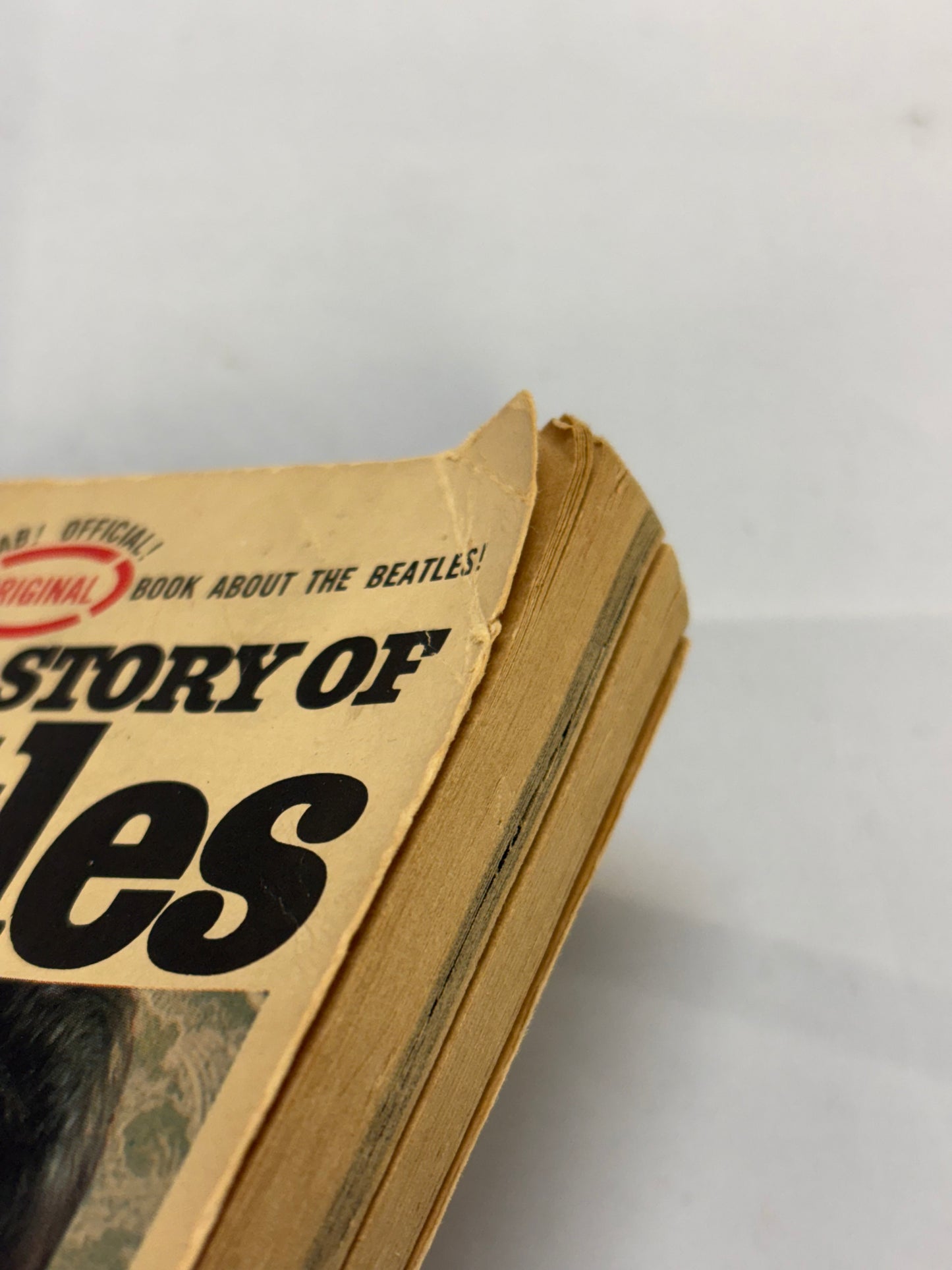 The True Story Of The Beatles paperback Bantan books first edition HZ2850 1964