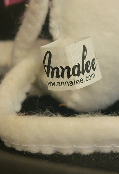 2014 Annalee Floral Bonnet Mouse Plush Doll