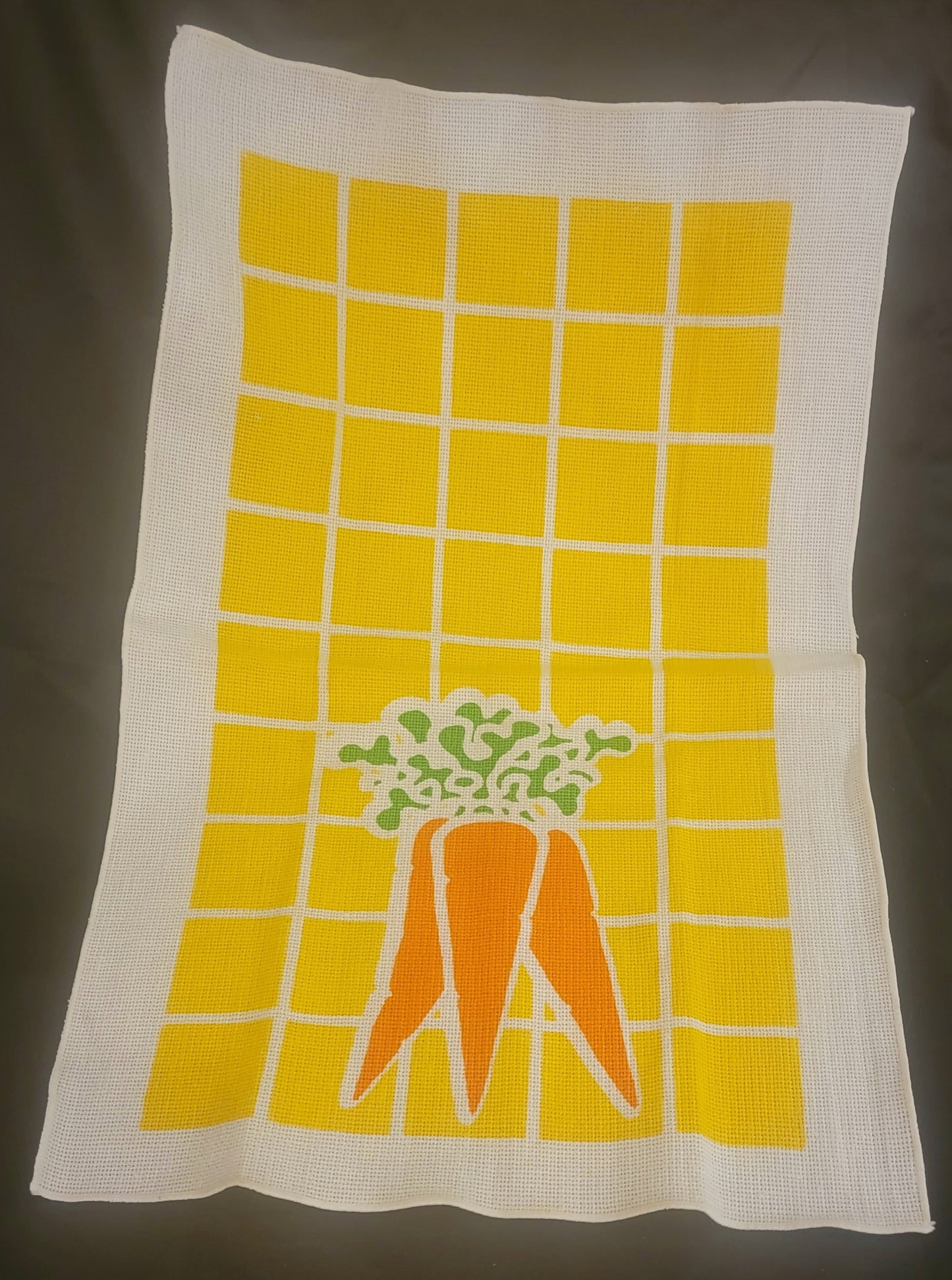 Mid Century Carrot Dish Towel