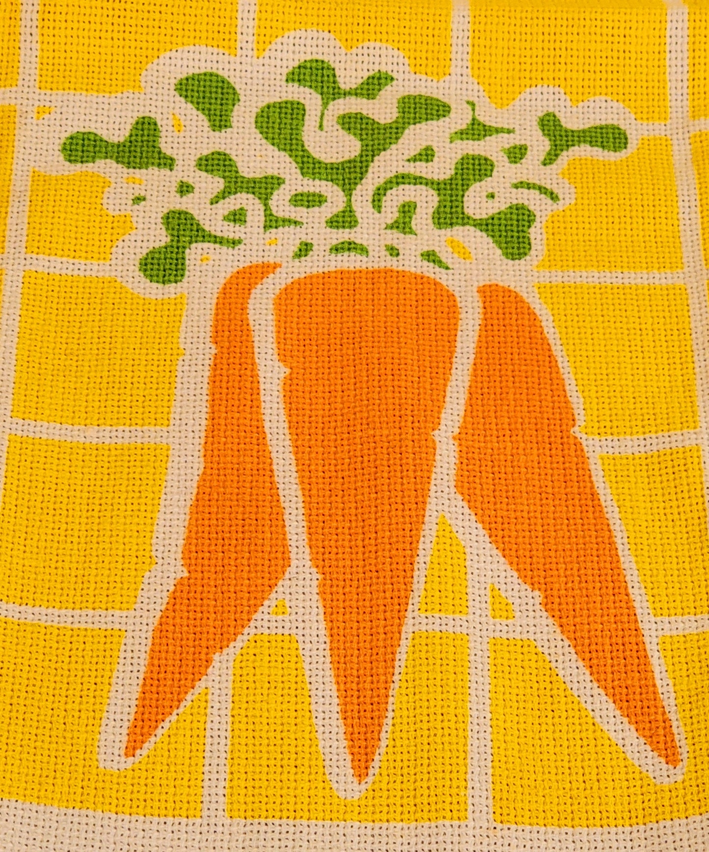 Mid Century Carrot Dish Towel