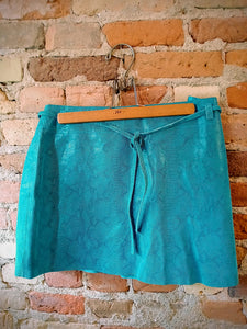 Express Leather Mini Skirt 