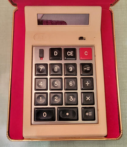 Vintage 1972 JCE Mark II Calculator