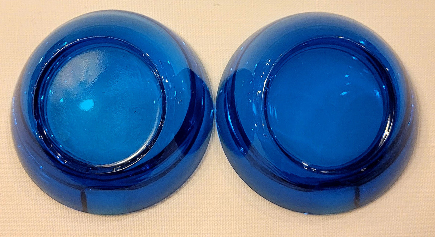 Mid Century Viking Art Glass 3 Piece Smoking Set