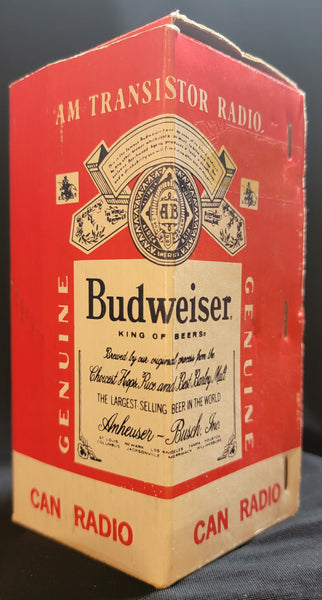 Vintage Budweiser AM Transistor Radio