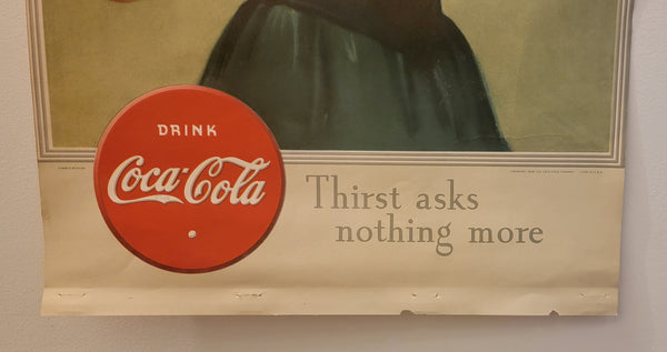 1939 Coca-Cola Calendar Girl