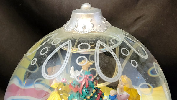 Vintage Enesco Disney Princess's Musical Snowglobe