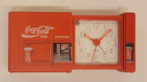 Vintage Siemens Coca-Cola Alarm Clock