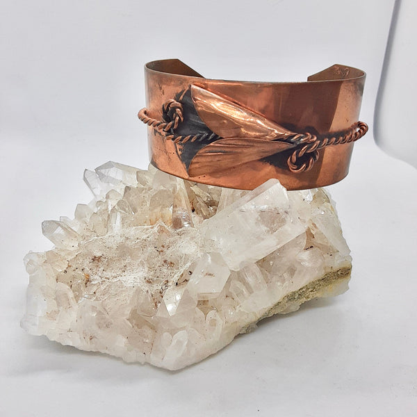 Modernist Copper Bracelet