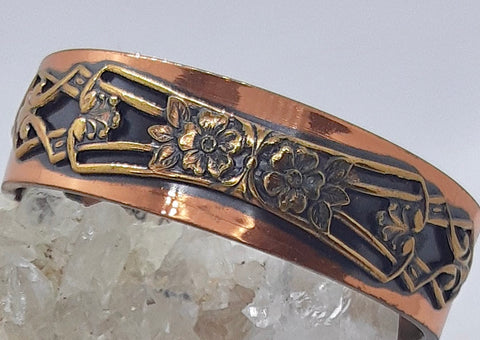 Art Nouveau Copper Bracelet