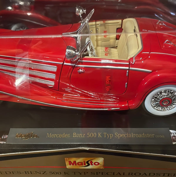 Mercedes-Benz 500 K TYP Special Roadster (1936) 1:18 Scale