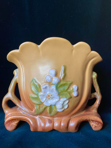 Vintage Weller Pottery Dogwood Branch Vase