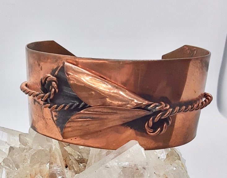 Modernist Copper Bracelet